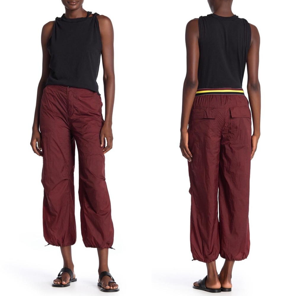 Free People Mahogany Ripple Sports Pants